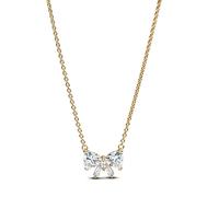 COLLANA FIOCCO LUMINOSO GRANDE DORATO DONNA PANDORA