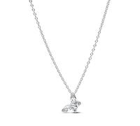 PANDORA Timeless 394266C01-45 - Collana con ciondolo a forma di farfalla in argento sterling con zirconi, 45 cm