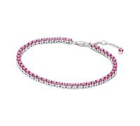 Pandora Timeless 591469C04-16 - Braccialetto da tennis in argento Sterling con cristalli, lunghezza 16 cm, colore: Rosa, 591469C04-16, Argento sterling, Zirconia cubica