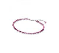 Pandora Timeless 591469C04-18 - Braccialetto da tennis in argento Sterling con cristalli, lunghezza: 18 cm, colore: Rosa, 591469C04-18, Argento sterling, Zirconia cubica