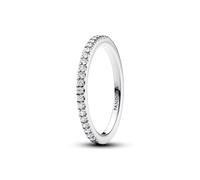 PANDORA Timeless Anello Eternity in argento Sterling con zirconia cubica trasparente, 60