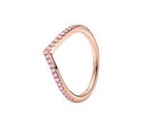 Pandora Pandora Jewels Mod. Timeless Wish Sparkling Pink - Ring - Size 48 spe