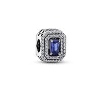 PANDORA Charm senza tempo 792385C01 rettangolo blu