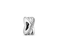 PANDORA 791994CZ Perlina Galaxy d'argento da donna