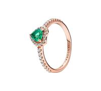 PANDORA Anello Moments Celestial con solitario a forma di stella brillante, in argento Sterling con zirconia cubica trasparente, 48