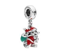 Pandora - Topolino Babbo Natale con sacca regalo pendente - - Accessories - Donna - Multicolore - ONE SIZE