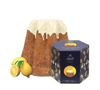 Pandoro Artigianale MENNELLA 1kg con crema al Limoncello tipico della Costiera regalo di natale