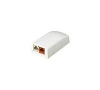Panduit 2-Port Mini-Com Surface Box - network equipment chassis (28.6 g)