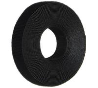 PANDUIT Hook & Loop Cable Tie, 15' Roll, Black Nylon Nero Fascetta