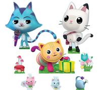 Pandy, CatRat E Cuscino Gatto Da Gabby's Dollhouse Cartonato Multi Pack