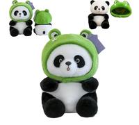 Pandy - Guarigione Emotiva su Richiesta, Panda di Peluche Realistico, Pandy Peluche, I Primi Peluches Che Ti Abbracciano e Fanno Sentire Il Tuo Corpo al Sicuro, Calmo e Amato (45CM)