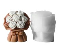 Pane Con Bouque Muffa, Rami Per La Produzione Di | Stampo In Silicone 3D Bouquet Per La Decorazione Di Di Sapone Decorazione Domestica Compleanno Di Santo
