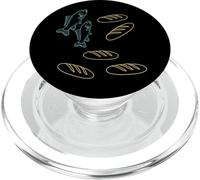 Pane e Pesci Cristiano Gesù Cristo Ministero dei Miracoli PopSockets PopGrip per MagSafe
