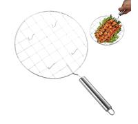Pane in filo di acciaio inossidabile - Griglia per barbecue pesante, griglia durabse Round Baking | Piastra di cottura in metallo, vassoio per per barbecue all'aperto, griglia sicura