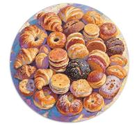 Pane Jigsaw Puzzle Impossibili 1000Pcs cibo Decorazione Per La Casa. Rilassamento E Intelligence Per Adulti E Bambini Da 12 Anni 1000pcs (67.5x67.5cm)