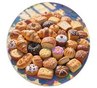 Pane Jigsaw Puzzle Impossible 1000 Pezzi cibo Decorazione Per La Casa. Giochi Rilassamento E Intelligence Per Adulti E Bambini Da 12 Anni 1000pcs (67.5x67.5cm)