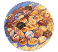 Pane Jigsaw Puzzle Impossible 1000 Pezzi cibo Decorazione Per La Casa. Rilassamento E Intelligence Per Adulti E Bambini Da 12 Anni 1000pcs (67.5x67.5cm)