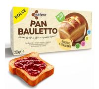 Pane Proteico Senza Carboidrati Dolce 230g EatPro 15% Di Proteine, Pane Low Carb 7,5% Carboidrati Netti, Keto Diet Pan Bauletto Pane Keto Zero Carboidrati, Cibo Proteico Pane Chetogenico