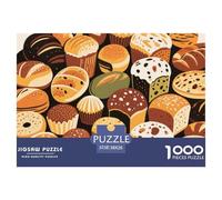Pane Puzzle Impossibili 1000 Pezzi cibo Decorazione Per La Casa. Rilassamento E Intelligence Per Adulti E Ragazzi Da 14 Anni 38x26cm/1000pcs