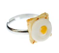 Pane Tostato Uovo Fritto Anello Miniblings Uova Sandwich Colazione Stampo per il