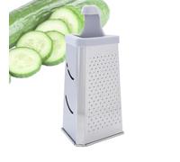 Pane Verdura - Grip A Mano In Acciaio Inox Grater Triangolare Di Medio A Lama | Funzione Moltiplicata, Formaggio Grattugia Da Cucina A Lunga Durata, Formaggi Verdure E Tritate Per La