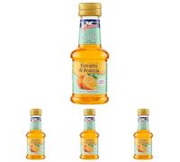 Paneangeli Estratto di Arancia 100 % Naturale, Aroma Alimentare Naturale Ideale per Torte e Dessert per Dolci, Senza Alcool Senza Conservanti Senza Solventi, 35 ml (Confezione da 4)
