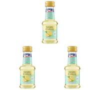 Paneangeli Estratto di Limone 100% Naturale, Aroma Alimentare Naturale Ideale per Torte e Dessert per Dolci, Senza Alcool Senza Conservanti Senza Solventi, 35 ml (Confezione da 3)