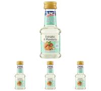 Paneangeli Estratto di Mandorla 100 % Naturale, Aroma Alimentare Naturale Ideale per Torte e Dessert per Dolci, Senza Alcool Senza Conservanti Senza Solventi, 35 ml (Confezione da 4)
