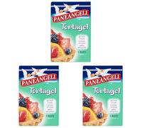 Paneangeli Tortagel, Preparato per Gelatina per Torte di Frutta, Gelatina in Polvere dal Gusto Neutro, Preparato con Acqua, Gelifica Velocemente, Vegano, Astuccio 3 Bustine da 14 g per 42 g