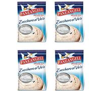 Paneangeli Zucchero Al Velo Zucchero Zucchero - Zucchero - 125 gr, confezione da 4