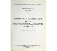 Panedigrano,Palmira. - I Manoscritti Panciatichiani della Biblioteca Nazionale C