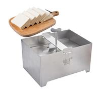 Paneer Maker - Paneer Presser | Paneer Mold Maker per Paneer solido o extra solido | Macchina per toffu in acciaio inox Paneer rimozione acqua Paneer Presser per un migliore gusto Paneer Making
