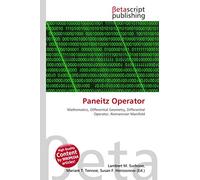 Paneitz Operator: Mathematics, Differential Geometry, Differential Operator, Riemannian Manifold
