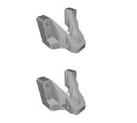 Panel Saw Z-Mount Kit Compatible with 608ZZ Bearings and 0.75" Steel Pipes