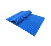 Paneles acústicos 1PC Large Size Studio Acoustic Panels Sound Foam Crate Soundproof Absorption Treatment Pad 2/3.5/5cm Thickness 150x200cm(Blue,3.5cm)