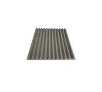 Paneles acústicos 24PCS Absorption Treatment Wall Panel Sound Foam Sponge Acoustic Protective Soundproof 30x30x2.5cm(GRAY,High Density)