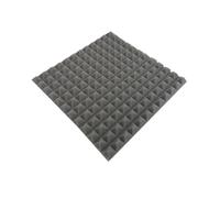 Paneles acústicos 24PCS Studio Acoustic Foam Sponge Sound Proof Noise Insulation High Density Soundproofing Wall Panels 30x30x2.5cm(GRAY,Normal Density)