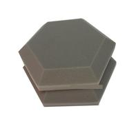 Paneles acústicos 6/12Pack Hexagonal Acoustic Foam Retardant Studio Noise Insulation Sound Absorption Treatment Panels 2 Inches Thickness(Grey,6PACK)