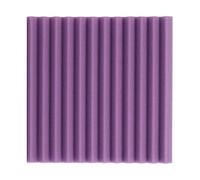Paneles acústicos 72 Pack Studio Acoustic Foam Panels Soundproofing Wedge Tile Sound Proof Padding Noise Insulatio Treatment 300x300x25mm(PURPLE)