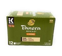 Panera Bread, K-Cup Single Serve Coffee, 12 Count, 4.66oz Box (Pack of 3) (Choose Flavors Below) (Dark Roast)