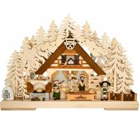 Panetteria ad arco a candela con illuminazione a LED Lunghezza 43 cm / 17 pol...