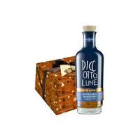 Panettone 3 Cioccolati Cioccolato Gourmet e Grappa 'Le Diciotto Lune Whisky' Marzadro