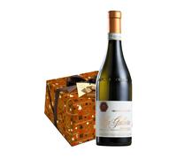 Panettone 3 Cioccolati Cioccolato Gourmet e Moscato 'Galeisa' La Caudrina
