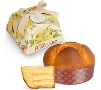 Panettone Artigianale alle Bollicine, 750 gr - Pasticceria Fraccaro 1932, Panettone Farcito con Crema Pasticcera arricchita di Prosecco DOCG - Incarto Artigianale