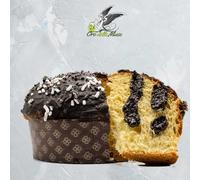 Panettone artigianale farcito alla giaduia 1 kg Oro delle Muse | Prodotto artigianale a lievitazione natuale senza conservanti