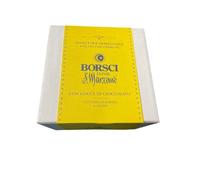 Panettone Artigianale farcito con crema San Marzano Borsci con Gocce di Cioccolato 800gr