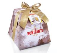 Panettone artigianale tradizionale con glassa di mandorle e nocciole 1kg (1, PANDORO GOCCE CIOCCOLATO)
