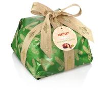 Panettone artigianale tradizionale con glassa di mandorle e nocciole 1kg (2, FICO E CIOCCOLATO)
