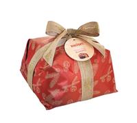 Panettone Bonifanti Glassato Nocciole e Mandorle Incartato a Mano Retro 1 Kg