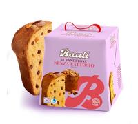 Panettone Classico SENZA LATTOSIO con Uvetta e Canditi 700g (new), Confezione per bauli